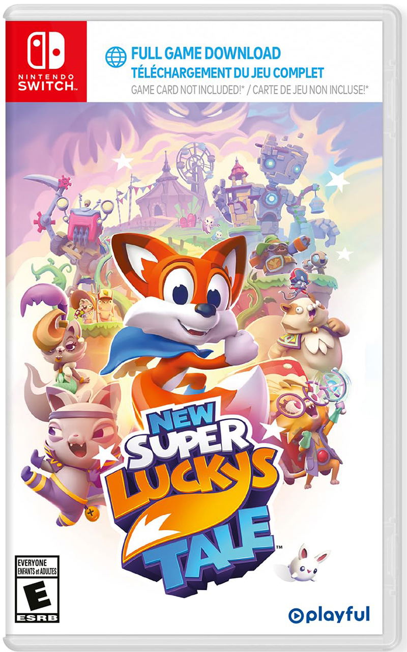 New Super Lucky's Tale (Code in a box) for Nintendo Switch, Nintendo ...