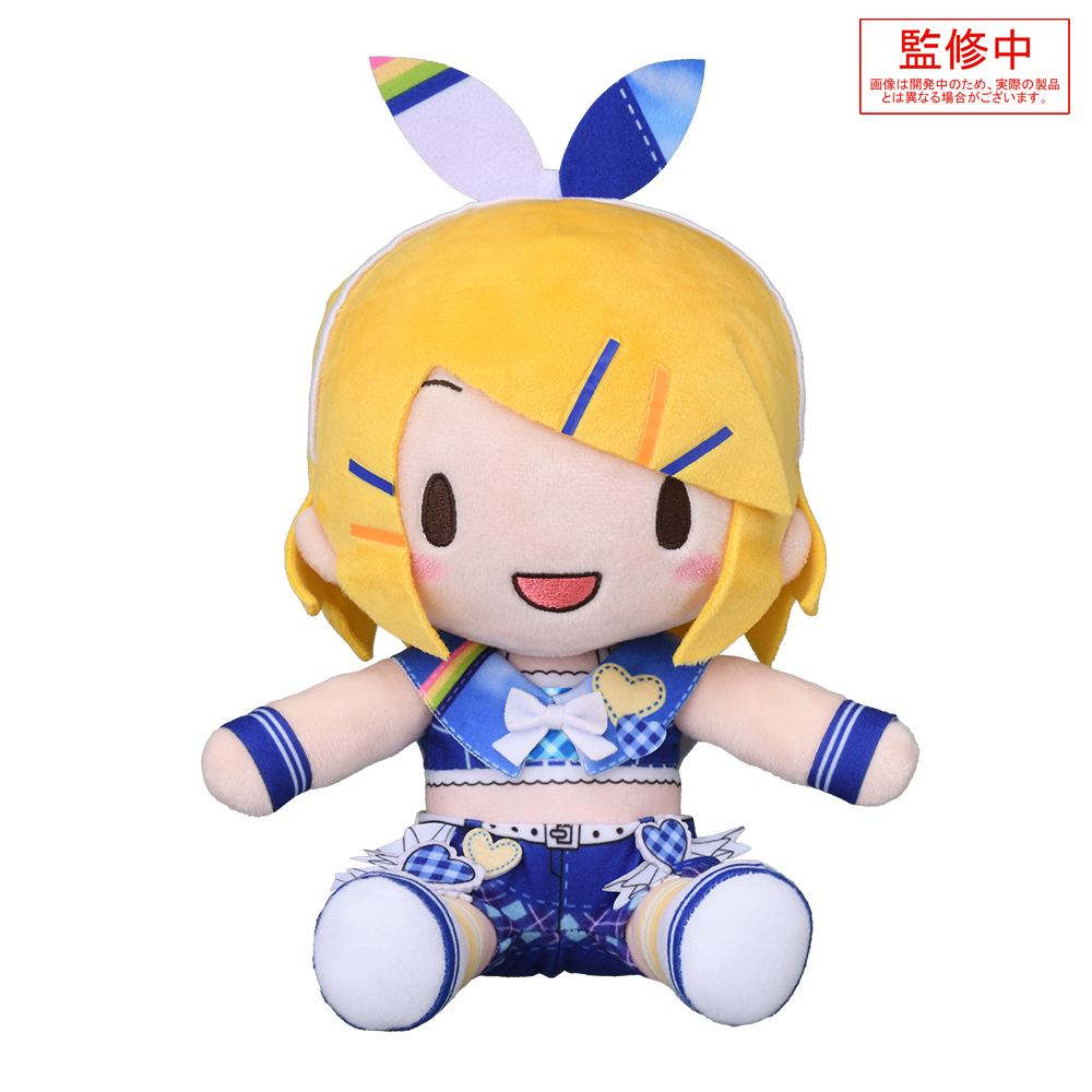 Project Sekai Colorful Stage! feat. Hatsune Miku Fuwa Petit Plush: Kagamine Rin in Stage Sekai -Let's Re:start From Here!- M Sega