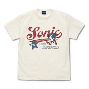 Sonic The Hedgehog - Sonic American T-shirt (Vanilla White | Size L)_