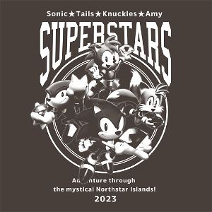 Sonic The Hedgehog - Sonic Superstars T-shirt (Charcoal | Size L)