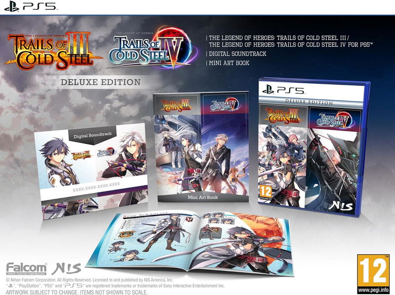 The Legend of Heroes: Trails of Cold Steel III / The Legend of Heroes: Trails of Cold Steel IV [Deluxe Edition] image 1