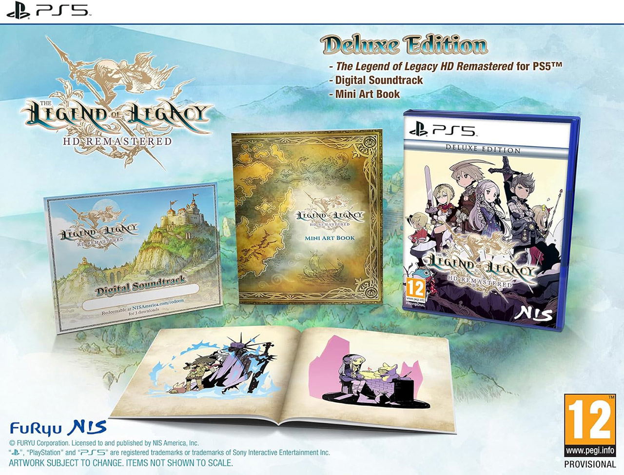 The Legend of Legacy HD Remastered [Deluxe Edition] — Import Game Deal