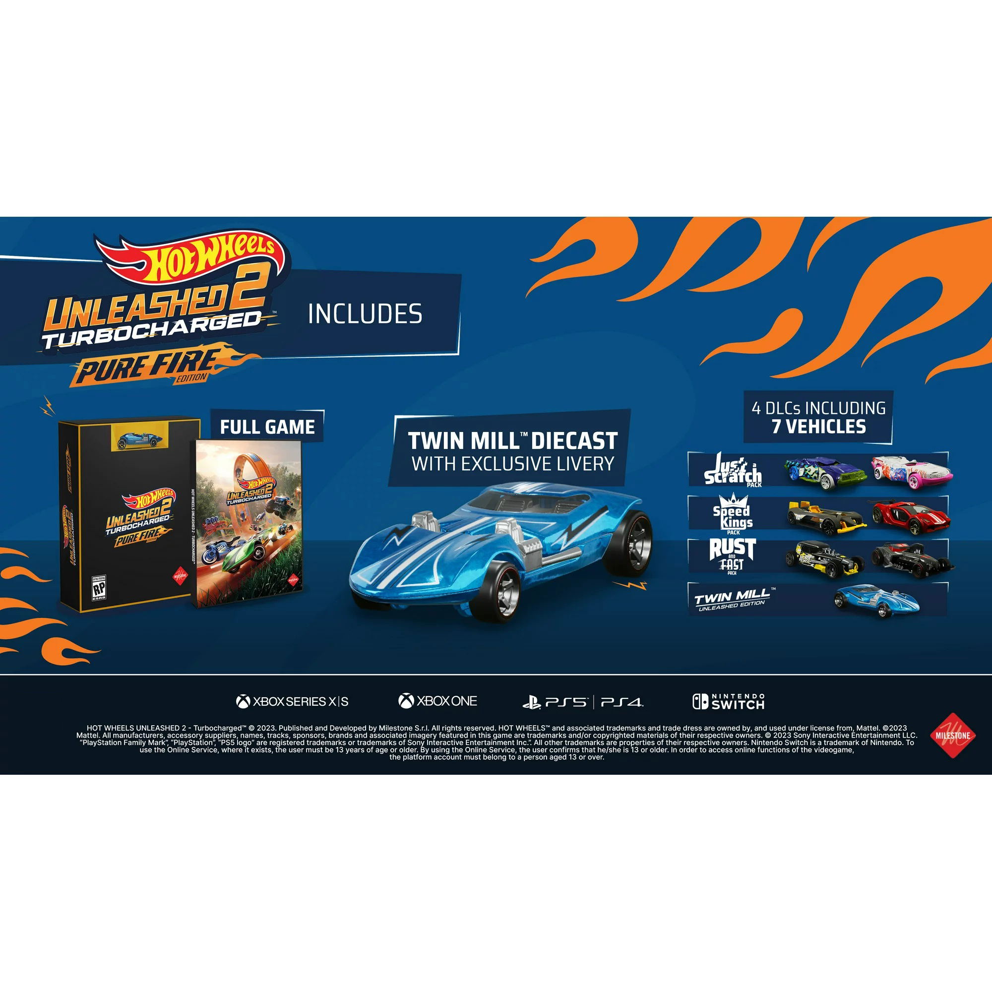 HOT WHEELS UNLEASHED™ 2 – TURBOCHARGED TO INCLUDE FAST & FURIOUS