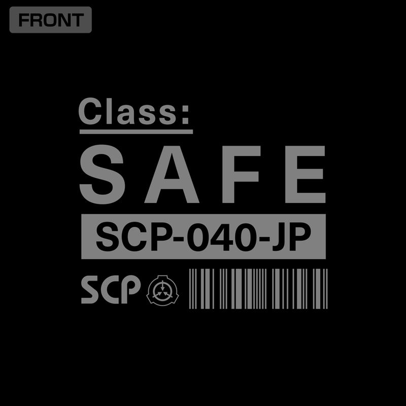 SCP Foundation - SCP-040-JP Cat Zip Hoodie (Black | Size XL) image 4