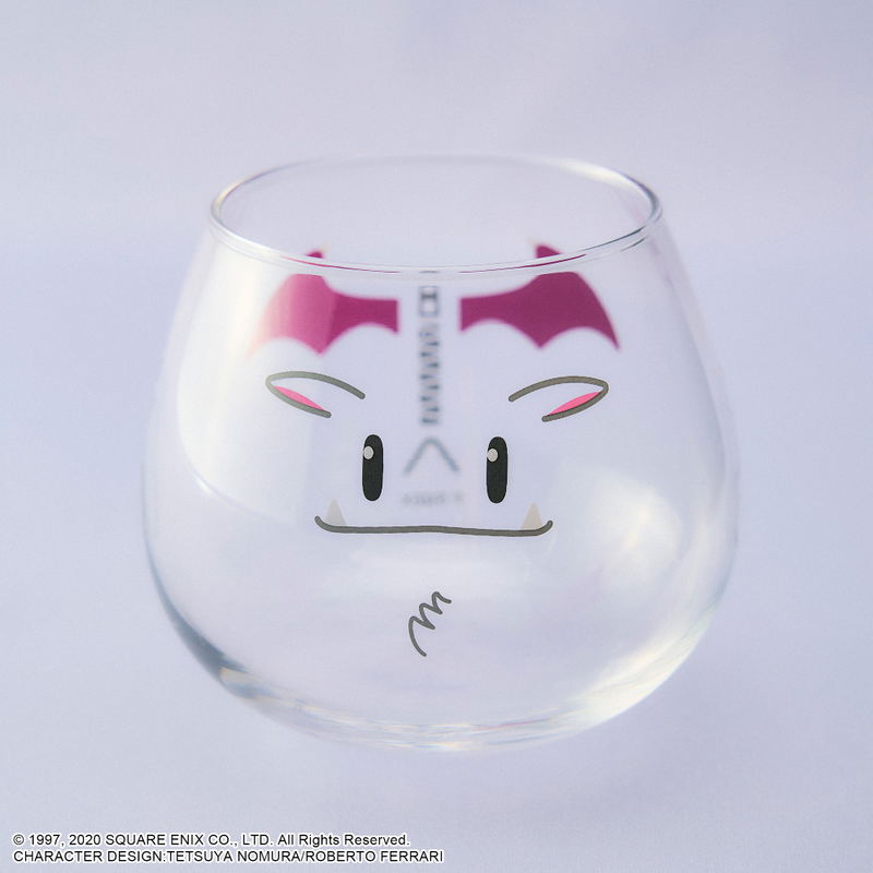 Final Fantasy VII Rebirth Large Swinging Drinking Glass Fat Moogle image 1