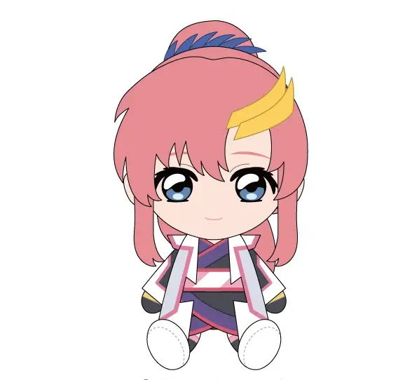 Mobile Suit Gundam Seed Freedom: Chibi Plush Lacus Clyne image 1