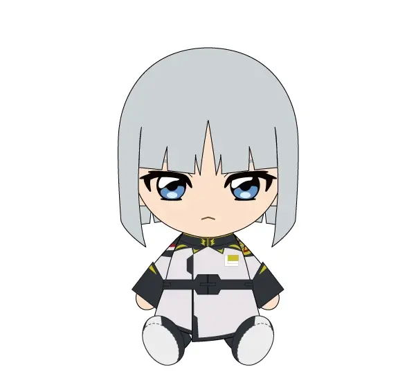 Mobile Suit Gundam Seed Freedom: Chibi Plush Yzak Jule image 1