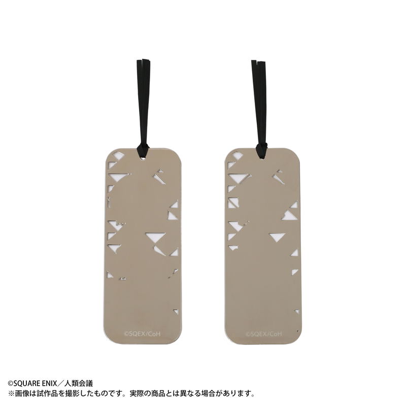 NieR:Automata Ver1.1a Metal Book Marker Set image 2
