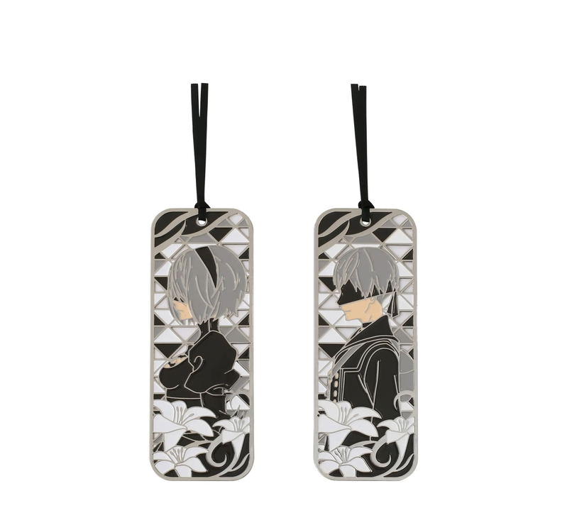NieR:Automata Ver1.1a Metal Book Marker Set image 1