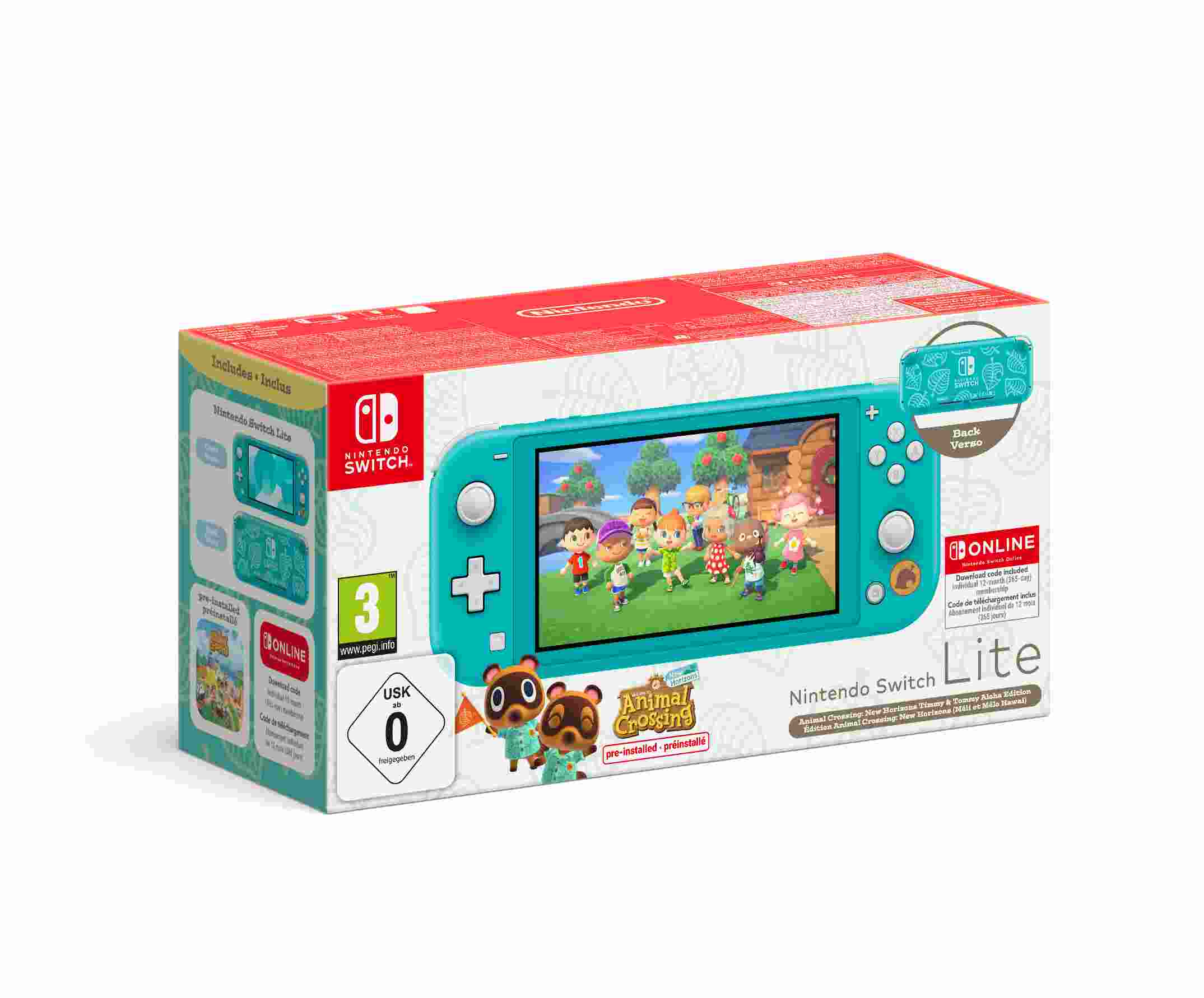 Nintendo Switch Lite purchases in Turquoise