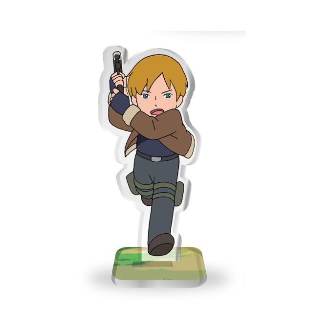 Resident Evil 4: Resident Evil Masterpiece Theater Acrylic Stand Leon Dash image 1