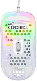 XTRFY MZ1 Wired Mouse (White Rail) thumbnail 4