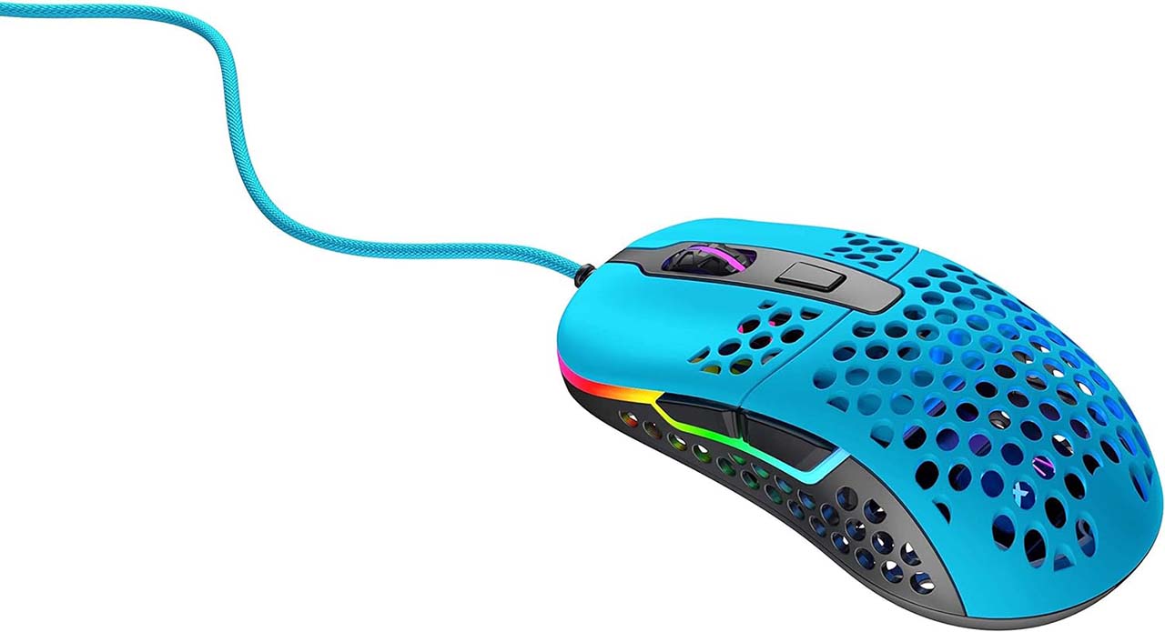 Xtrfy M42 RGB Wired Mouse (Miami Blue) for Windows