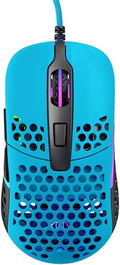 XTRFY M42 RGB Wired Mouse (Miami Blue) thumbnail 2