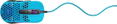 XTRFY M42 RGB Wired Mouse (Miami Blue) thumbnail 3