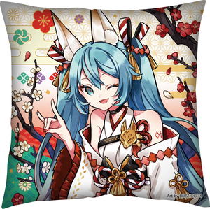 Hatsune Miku Hyakki Yakou Cushion Cover Youko (Ume)_