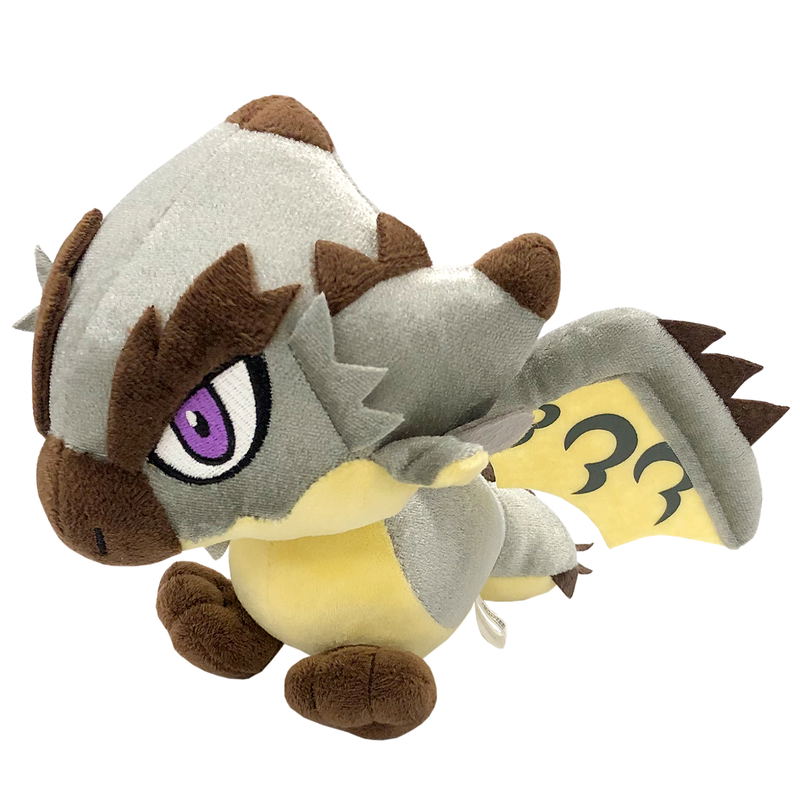 Monster Hunter Deformed Plush Silver Rathalos (Reprint) image 1