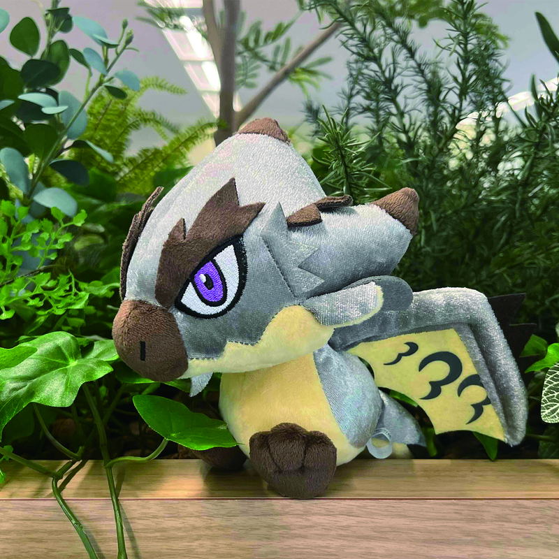 Monster Hunter Deformed Plush Silver Rathalos (Reprint) image 4
