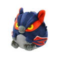 Monster Hunter Fuwa Tama Plush Mini Nargacuga (Re-run) thumbnail 1