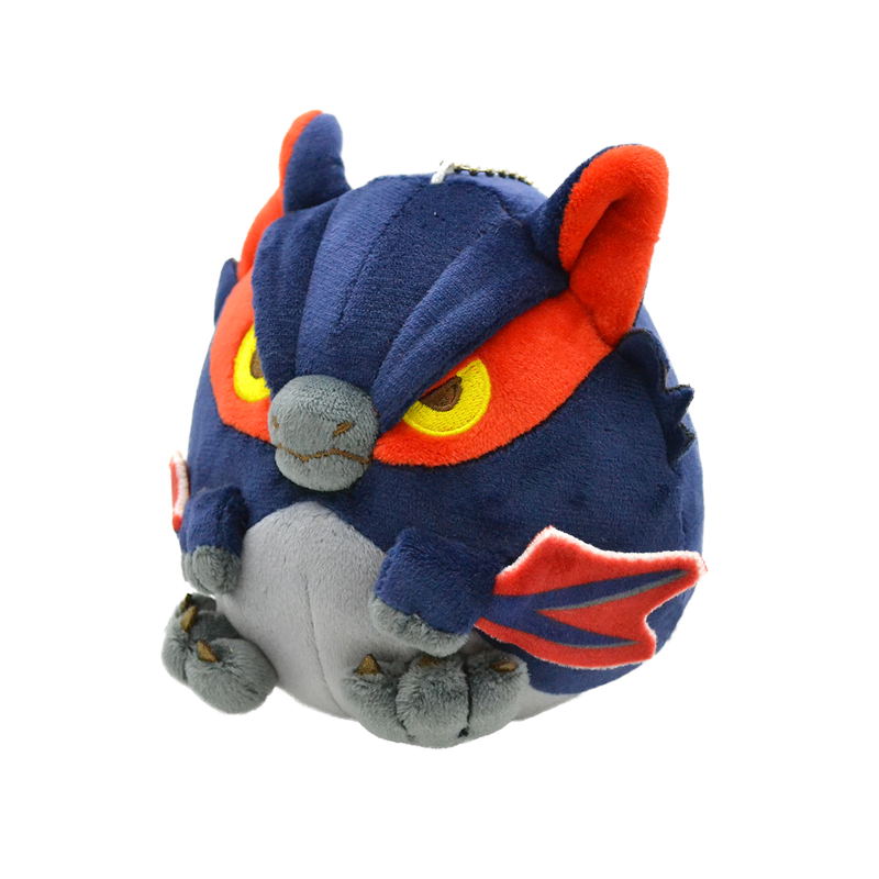 Monster Hunter Fuwa Tama Plush Mini Nargacuga (Re-run) image 1