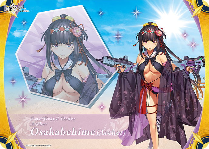 Character Rubber Mat Fate/Grand Order Archer / Osakabehime image 1