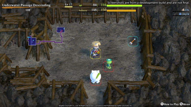 Shiren the Wanderer: The Mystery Dungeon of Serpentcoil Island image 4