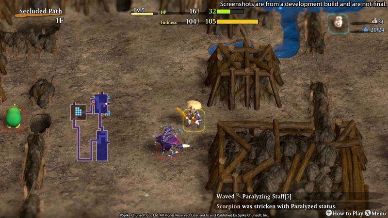 Shiren the Wanderer: The Mystery Dungeon of Serpentcoil Island image 10
