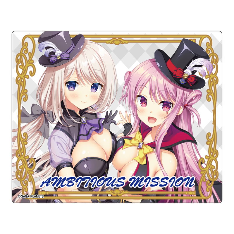 Ambitious Mission Mouse Pad Kaguya & Atena image 1