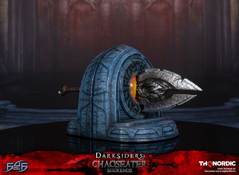Darksiders Resin Statue: Chaoseater Bookends image 10