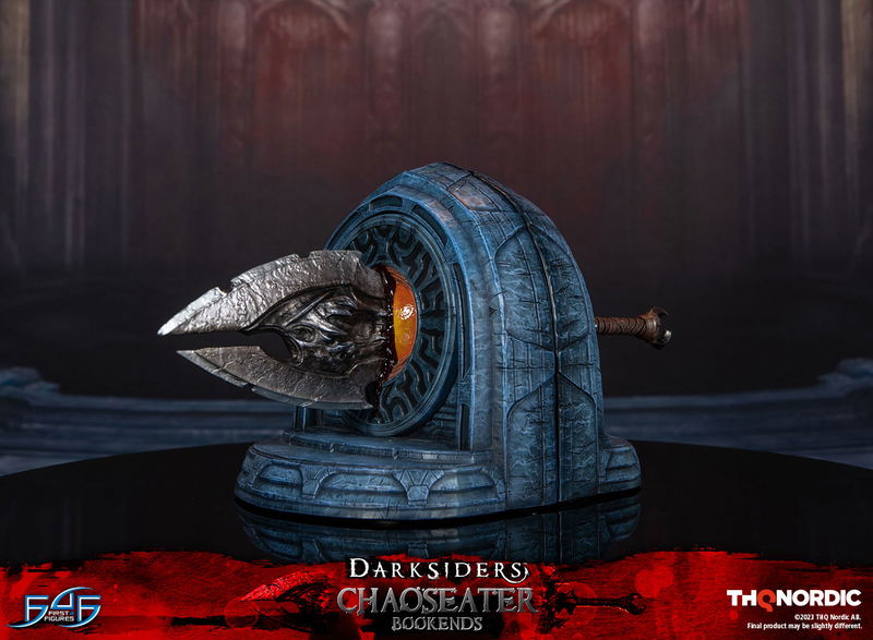Darksiders Resin Statue: Chaoseater Bookends image 12