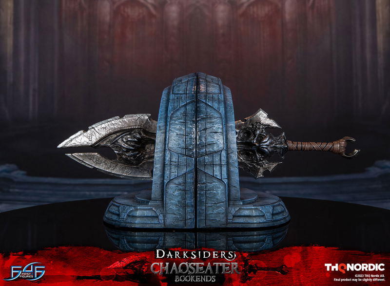 Darksiders Resin Statue: Chaoseater Bookends image 13