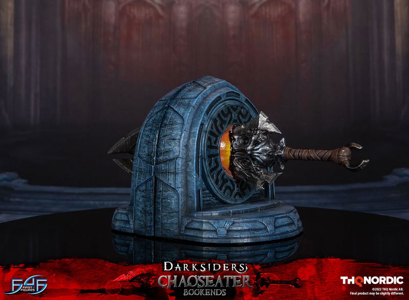 Darksiders Resin Statue: Chaoseater Bookends image 14