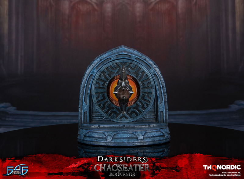 Darksiders Resin Statue: Chaoseater Bookends image 15