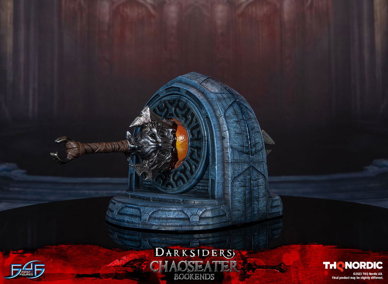 Darksiders Resin Statue: Chaoseater Bookends image 16