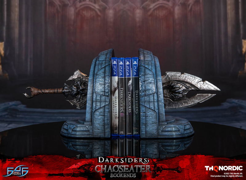 Darksiders Resin Statue: Chaoseater Bookends image 19