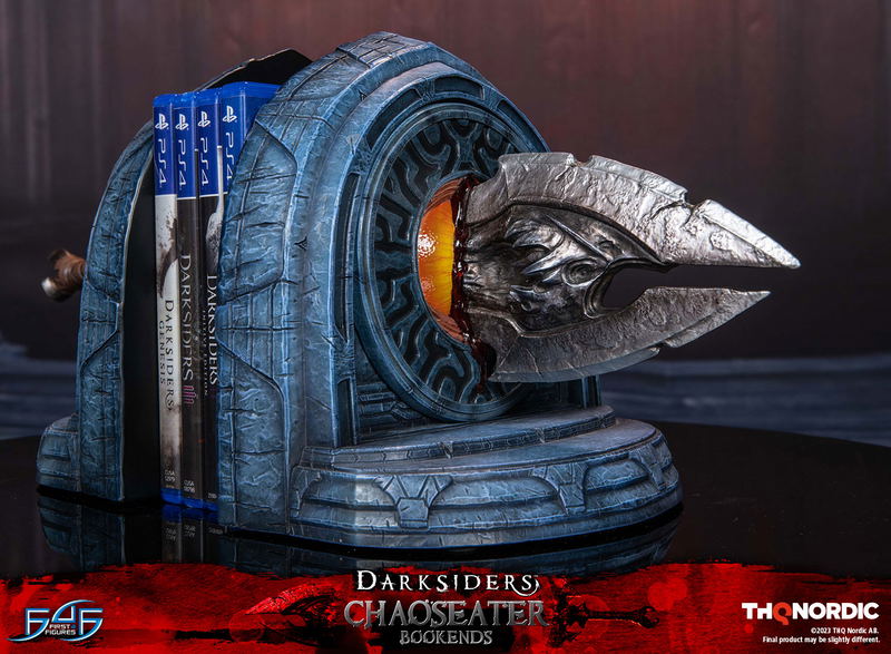 Darksiders Resin Statue: Chaoseater Bookends image 21