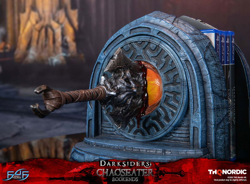 Darksiders Resin Statue: Chaoseater Bookends image 22