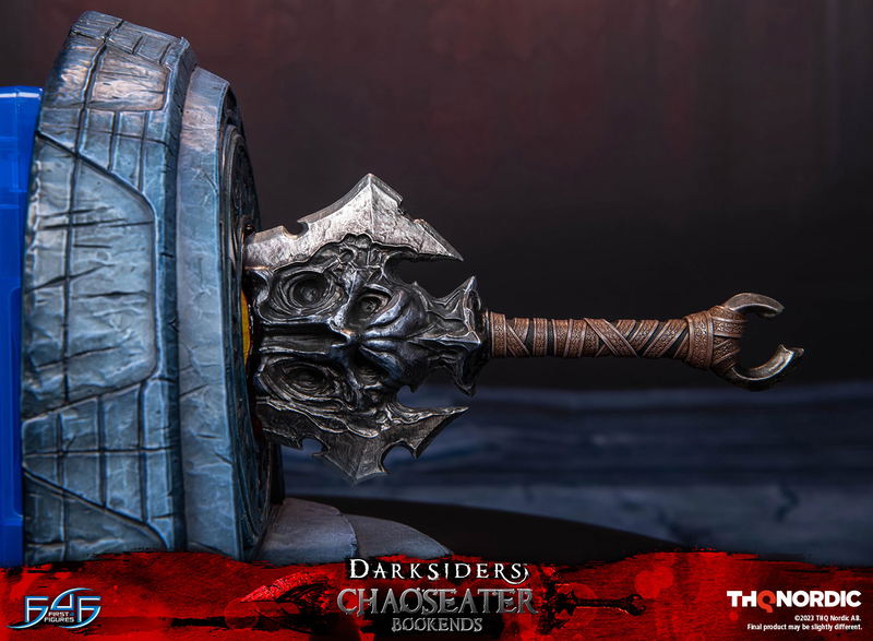 Darksiders Resin Statue: Chaoseater Bookends image 23