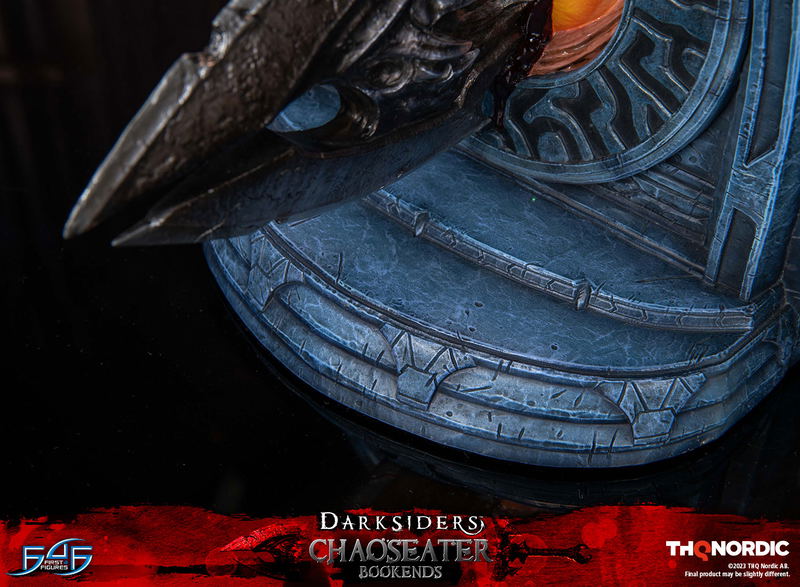 Darksiders Resin Statue: Chaoseater Bookends image 27