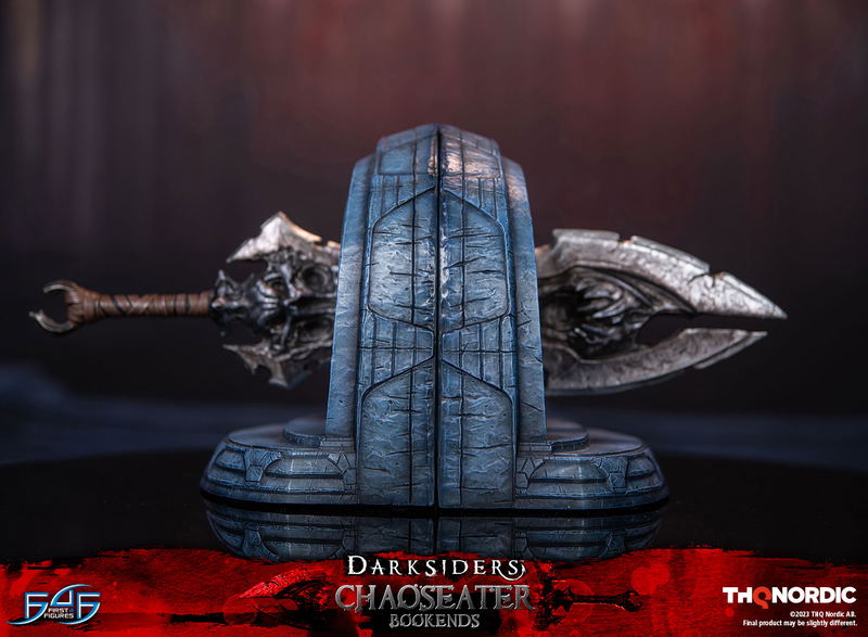Darksiders Resin Statue: Chaoseater Bookends image 28
