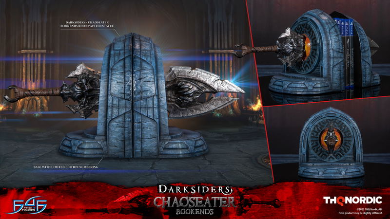 Darksiders Resin Statue: Chaoseater Bookends image 33