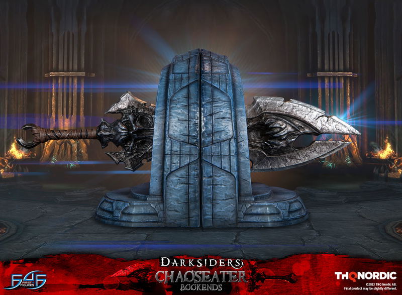 Darksiders Resin Statue: Chaoseater Bookends image 9