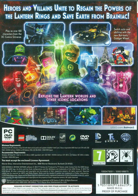 LEGO Batman 3: Beyond Gotham (DVD-ROM) image 2