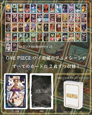 One Piece Scene Ga Ippai Playing Cards Wano Country Ver.