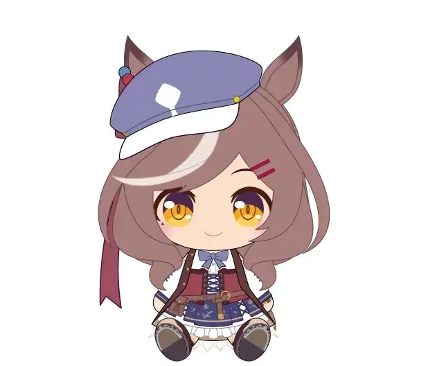 Uma Musume Pretty Derby: Chibi Plush Matikanetannhauser image 1