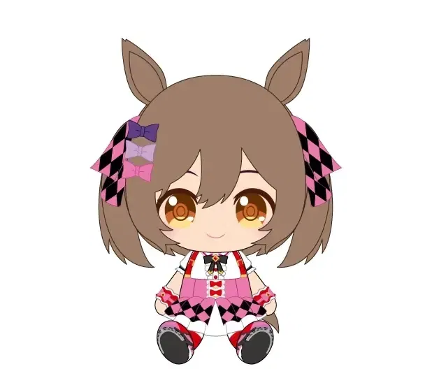 Uma Musume Pretty Derby: Chibi Plush Smart Falcon