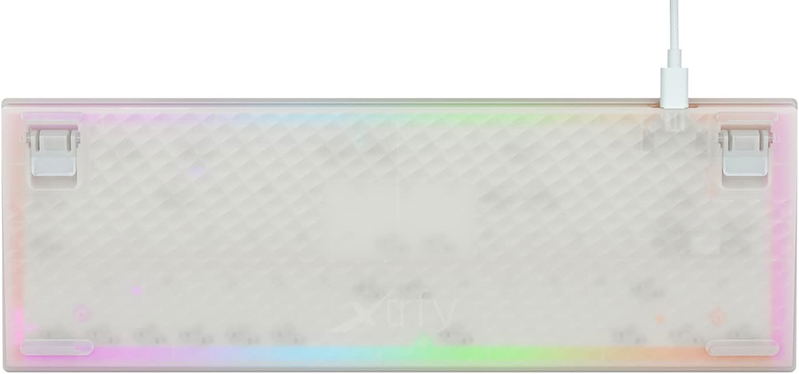 XTRFY K5 Compact Mechanical Gaming Keyboard RGB Wired (White) image 4