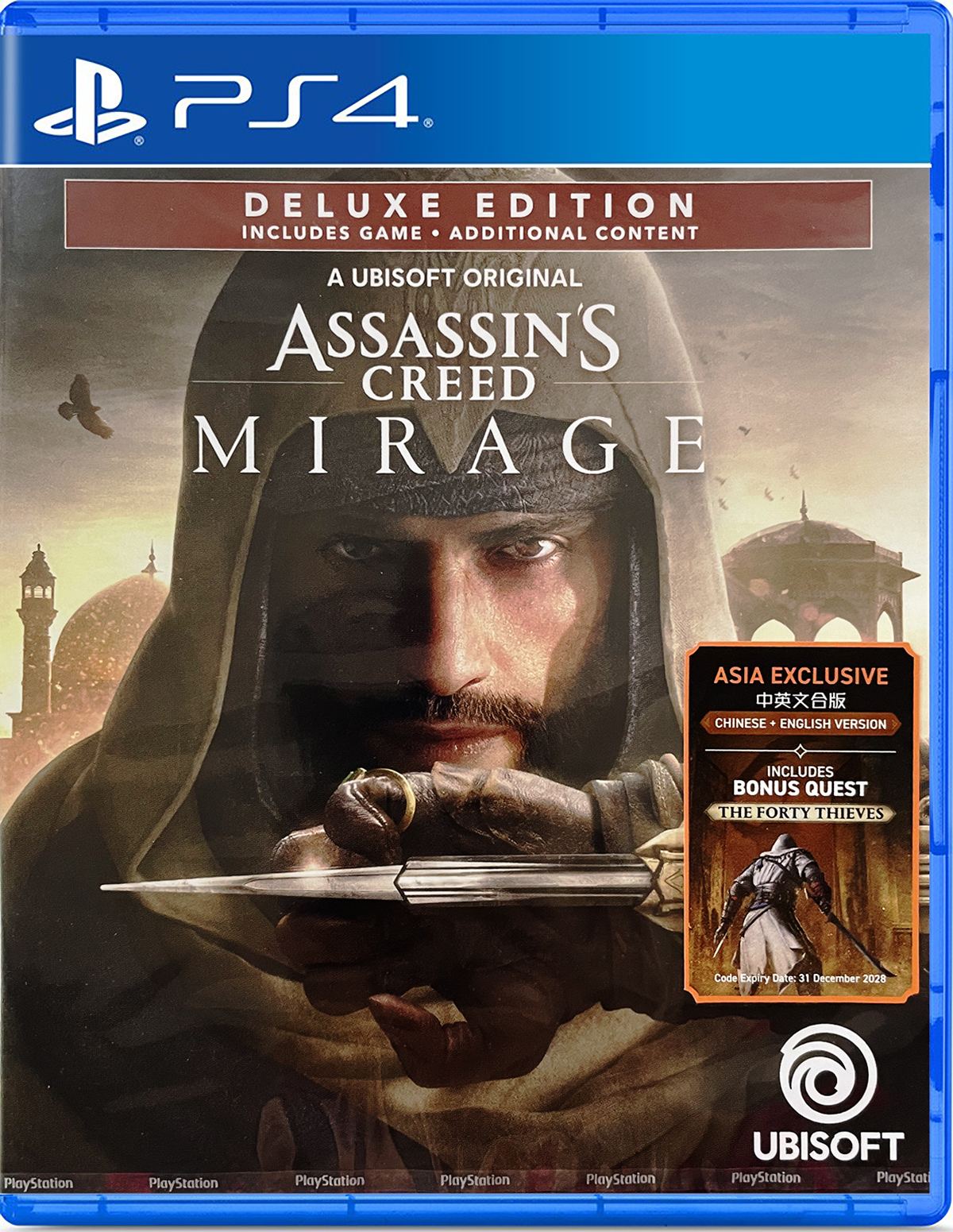  ASSASSIN'S CREED MIRAGE - DELUXE EDITION, PLAYSTATION 4 : Video  Games