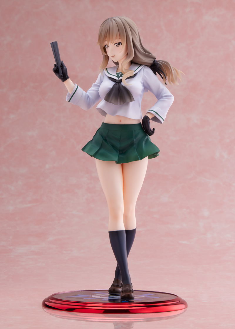 DreamTech Girls Und Panzer Senshado Daisakusen! 1/7 Scale Pre-Painted Figure: Shimada Chiyo Oarai Girls image 3