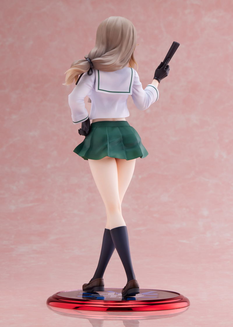 DreamTech Girls Und Panzer Senshado Daisakusen! 1/7 Scale Pre-Painted Figure: Shimada Chiyo Oarai Girls image 4